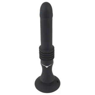 You2Toys Fucking Machine - prirážací vibrátor s prísavkou (čierny)