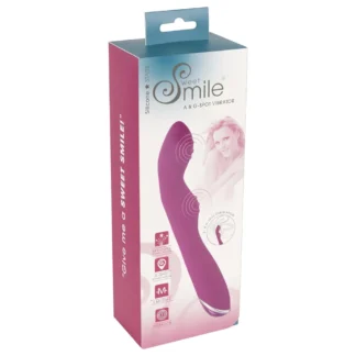 SMILE - vibrátor na bod A a G - flexibilný - ružový
