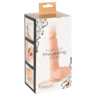 You2Toys - realistický vibračný strapon - prírodná farba