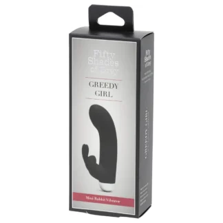 Fifty Shades of Grey - vibrátor s ramienkom na klitoris - čierny