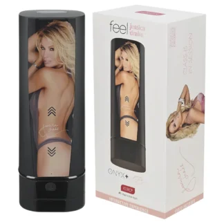 Kiiroo Onyx+ Jessica Drake - interaktívny masturbátor - čierny