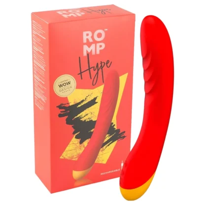ROMP Hype - vibrátor na G bod - vodotesný - oranžový