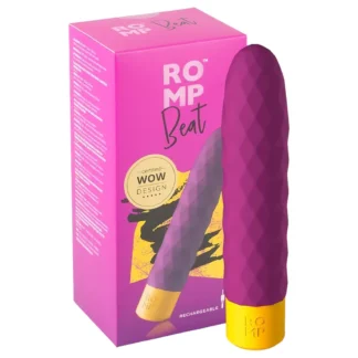 ROMP Beat - vibrátor na batériu - vodotesný - fialový