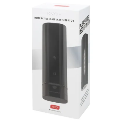 Kiiroo Onyx+ - interaktívny masturbátor - čierny