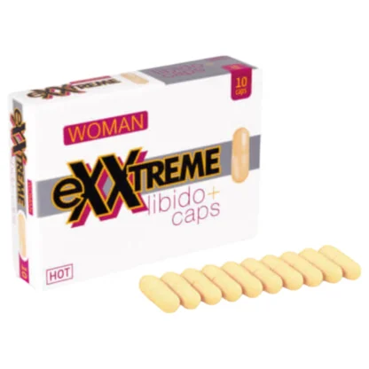 Hot exxtreme Libido výživový doplnok v kapsulách pre ženy (10 ks)