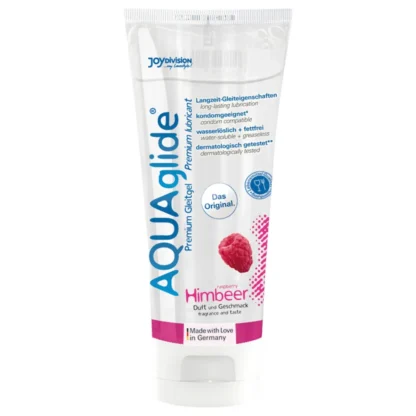 AQUAglide - lubrikant na báze vody - malina - 100 ml