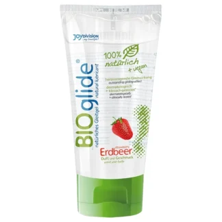 BIOglide - lubrikant na vodnej báze - jahoda - 80 ml