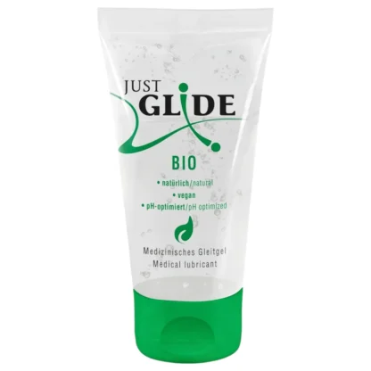 Just Glide Bio - vegánsky lubrikačný gél na vodnej báze (50 ml)