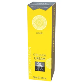 HOT - Shiatsu Orgasm - unisex štekliaci intímny krém (30 ml)