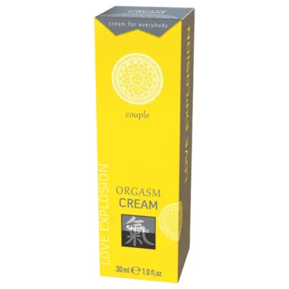 HOT - Shiatsu Orgasm - unisex štekliaci intímny krém (30 ml)