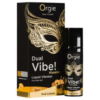Orgie Dual Vibe! - tekutý vibrátor - Piña Colada (15 ml)