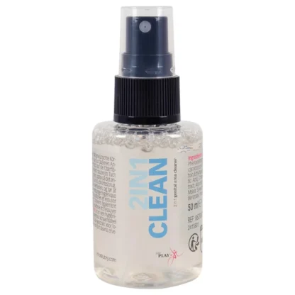 Just Play 2v1 Clean - intímny a produktový čistiaci sprej (50ml)