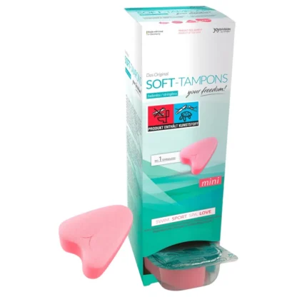 JoyDivision Soft-Tampons - bezšnúrové mini mäkké tampóny (10 ks)