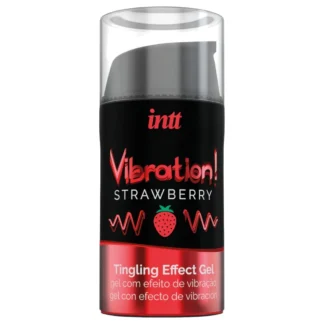 Intt Vibration! - tekutý vibrátor - jahoda (15 ml)