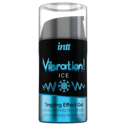 Intt Vibration! - tekutý vibrátor - ľad (15 ml)