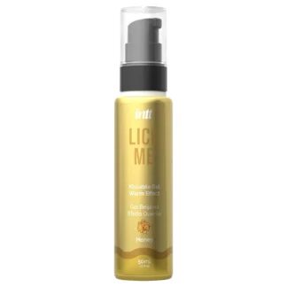 Intt Lick Me - lubrikačný gél s hrejivým účinkom - medový - 50 ml