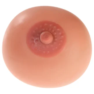 Stresszlabda - antistresová loptička - prsia - natur
