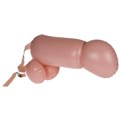 Cock Fighting - nafukovací pripínací penis - telová farba