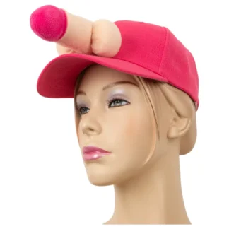 Baseballová čiapka s penisom (ružová)