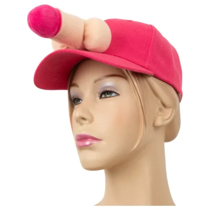 Baseballová čiapka s penisom (ružová)