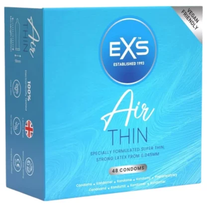 EXS - ultra tenké latexové kondómy - 48 ks