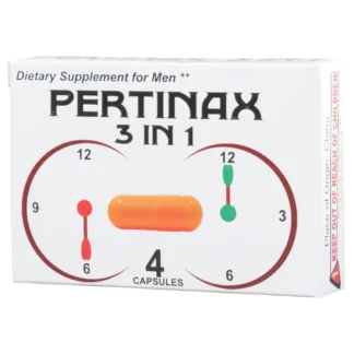 Pertinax 3in1 Plus - doplnok stravy pre mužov - kapsuly - 4 ks