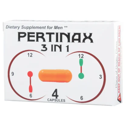Pertinax 3in1 Plus - doplnok stravy pre mužov - kapsuly - 4 ks