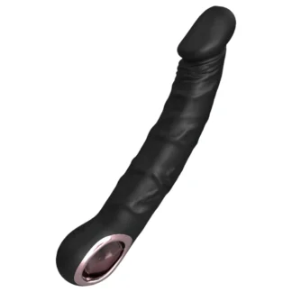 Funny Me - vibrátor na penis - dobíjací, vodotesný - čierny