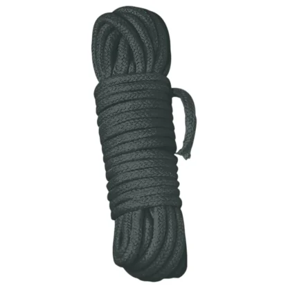 Shibari Rope - bondage lano (3 m, čierne)
