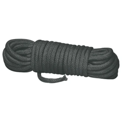 Shibari Rope - bondážové lano (7 m, čierne)