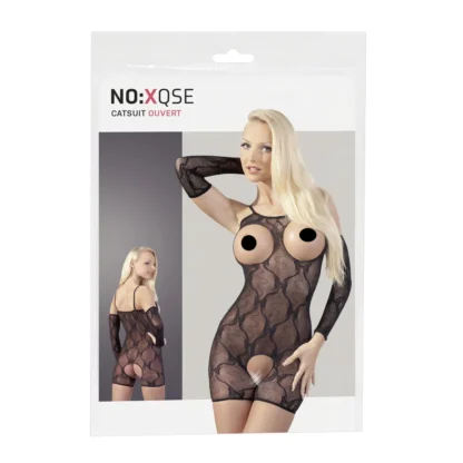 NO:XQSE - čipkovaný mini overal