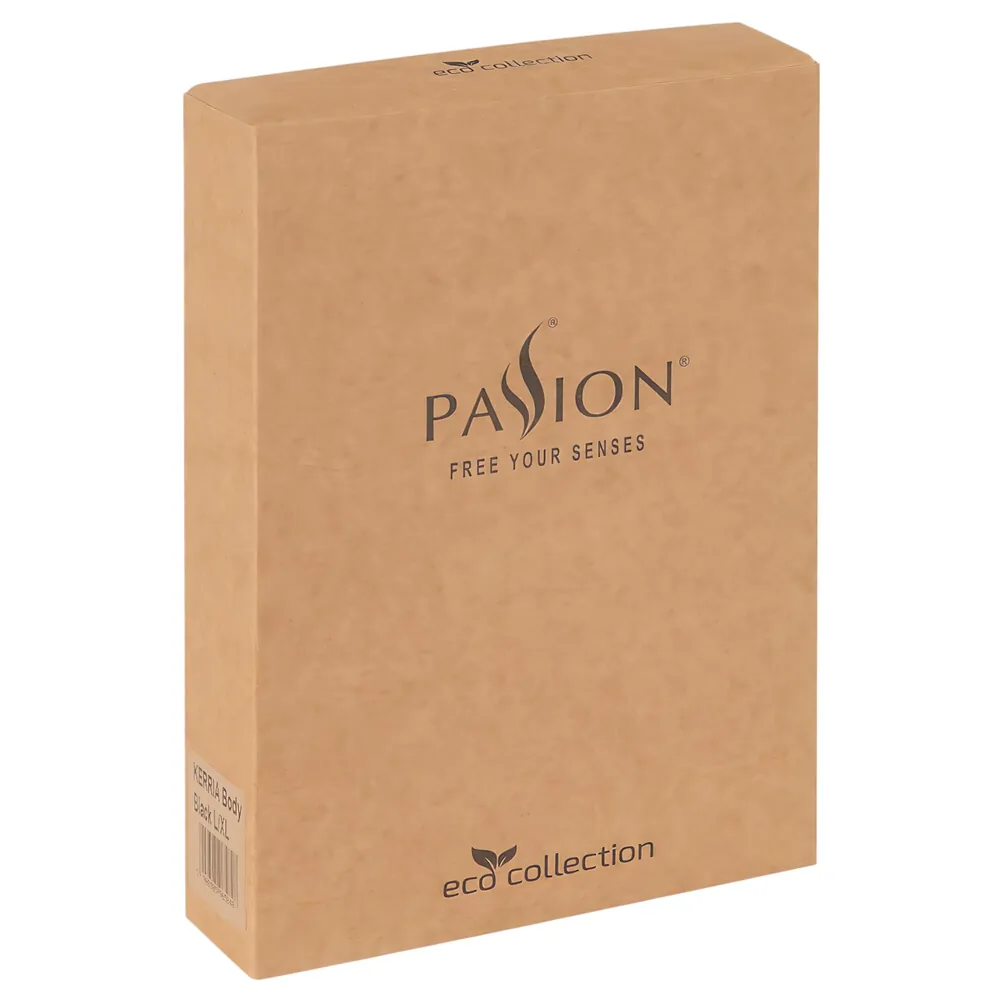 Passion Eco Zinnia - čipkované body (čierne) – Obrázok 6