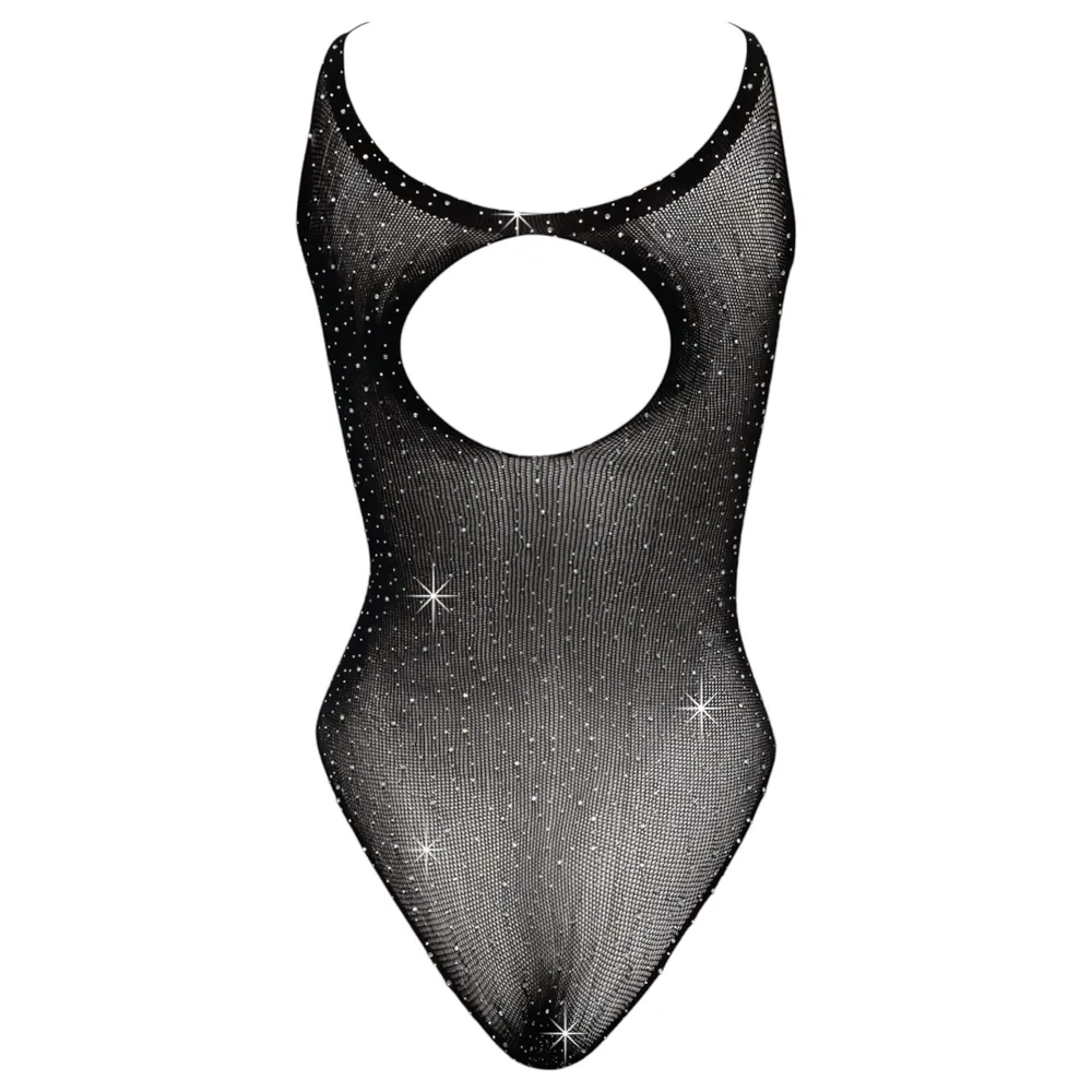 Cottelli - body s kamienkami - čierne - S-L – Obrázok 6