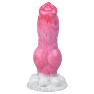 Animalorny Buldog - realistický psí penis dildo - 17 cm - ružový