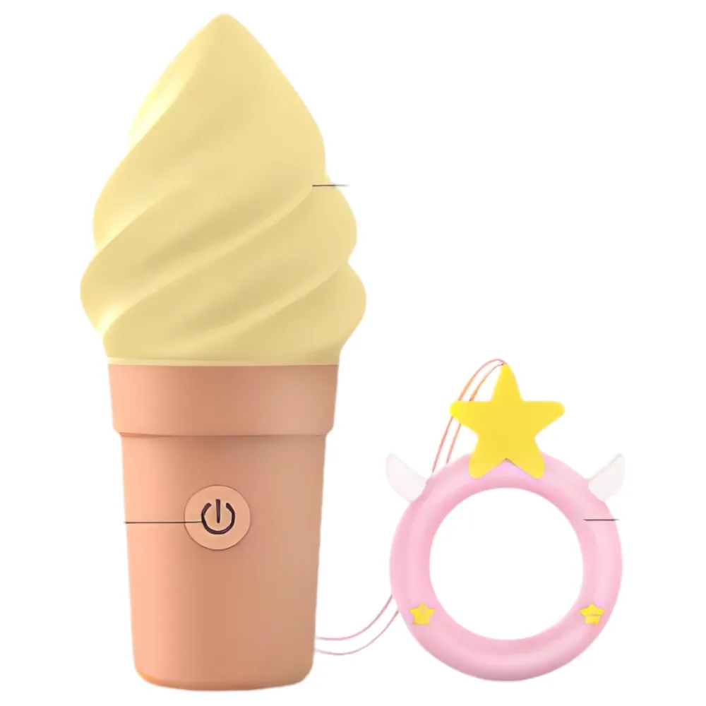 Love to Love Cand Ice - nabíjateľný klitorálny vibrátor (vanilka) – Obrázok 2