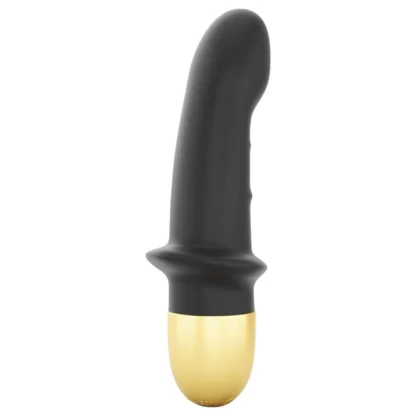Dorcel Mini Lover 2.0 - nabíjací, G-bod vibrátor (čierno-zlatý)