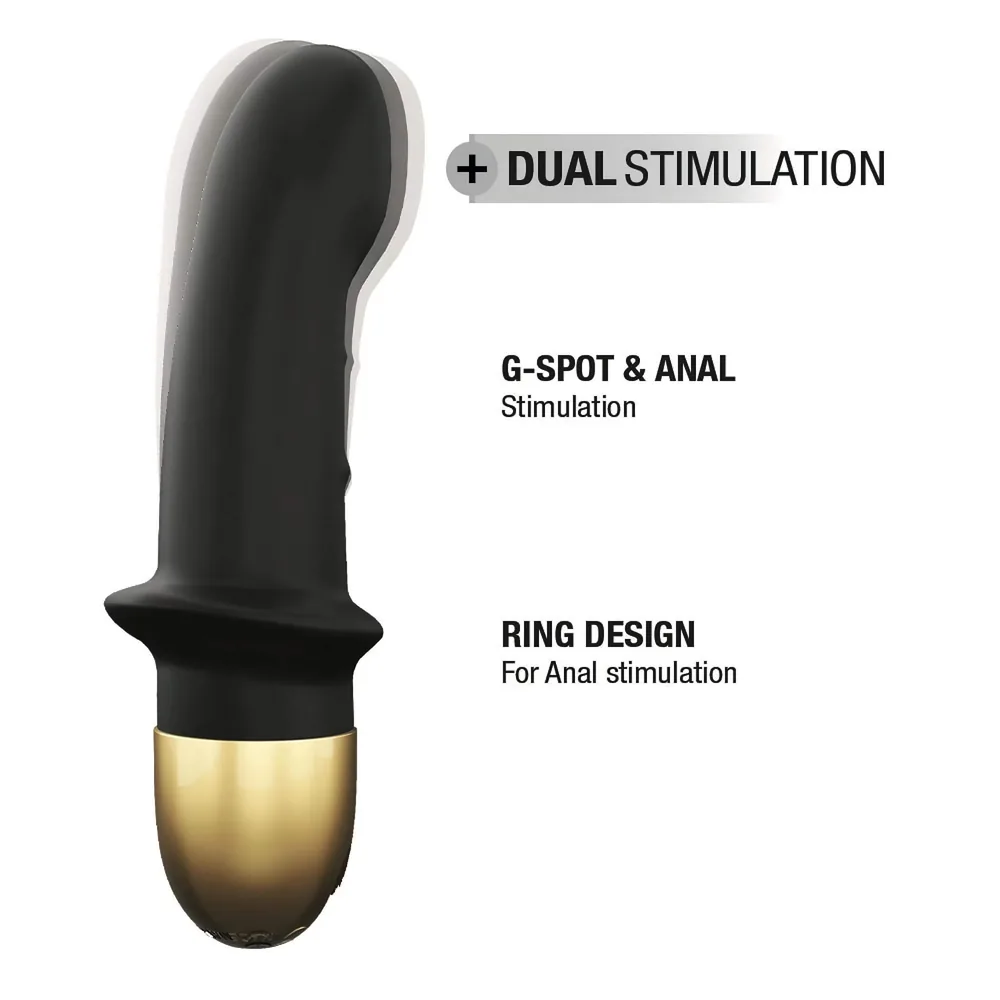 Dorcel Mini Lover 2.0 - nabíjací, G-bod vibrátor (čierno-zlatý) – Obrázok 8