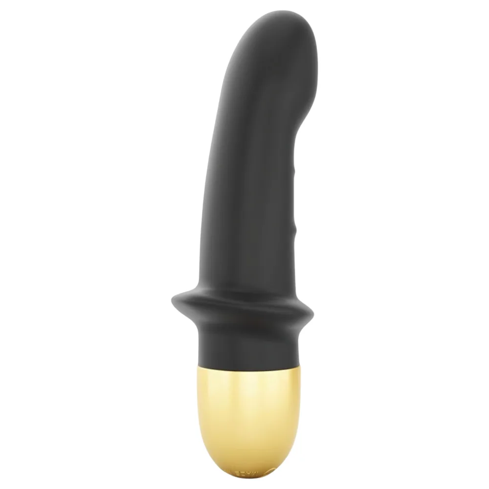 Dorcel Mini Lover 2.0 - nabíjací, G-bod vibrátor (čierno-zlatý)