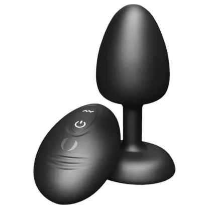 Dorcel - guličkový, diaľkový análny vibrátor M - (čierny)