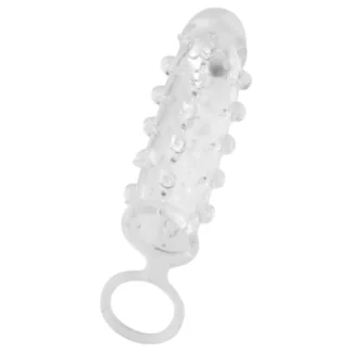 Dorcel Mr. Orgasm - guľatý návlek na penis (priehľadný)