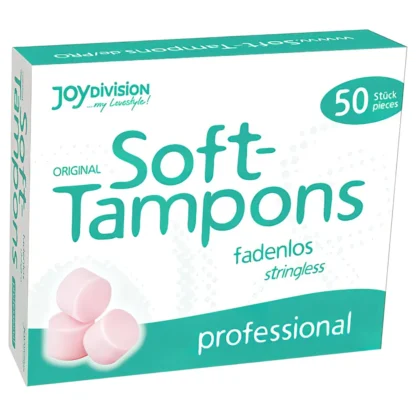 Joydivision Soft-Tampons professional - tampóny bez šnúrky (50 ks)