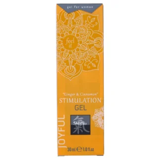HOT Shiatsu - stimulačný krém pre ženy - zázvor a škorica (30 ml)