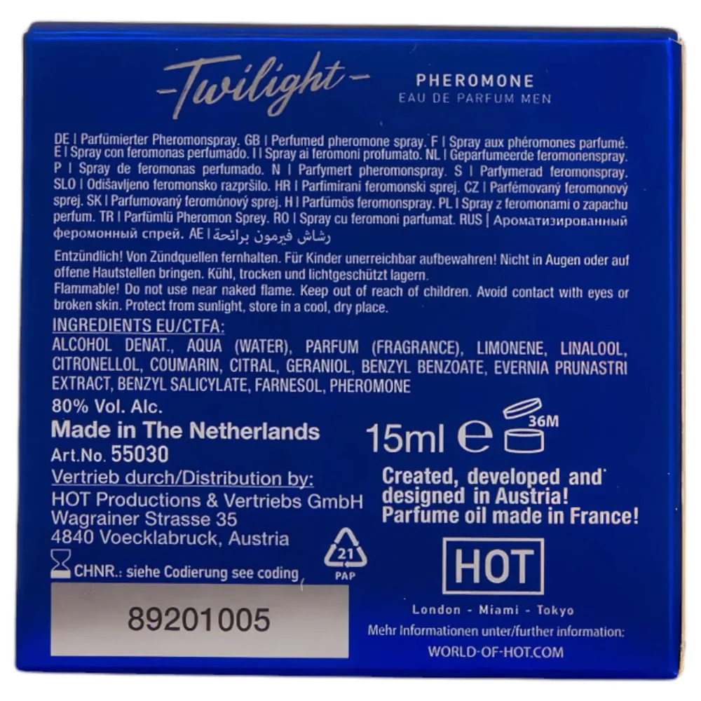 HOT - feromónový parfém pre mužov - vôňa - 15 ml – Obrázok 3