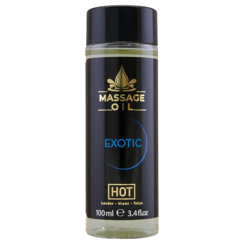 HOT - masážny olej na starostlivosť o pokožku - exotická vôňa - 100ml