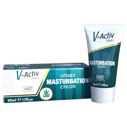 Hot V-Active - unisex stimulačný krém na masturbáciu - 50 ml