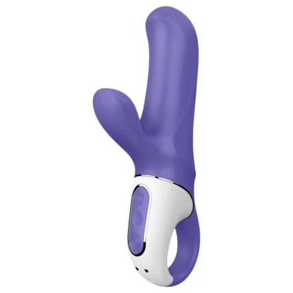 Satisfyer - vibrátor s ramienkom na klitoris - vodotesný - modrý