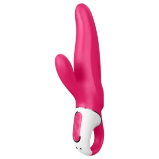Satisfyer Mr. Rabbit - vodotesný vibrátor s klitorálnym ramienkom (ružový)