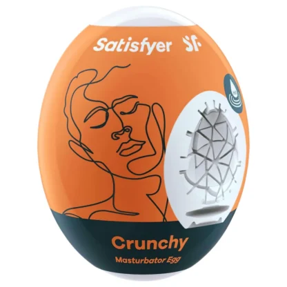 Satisfyer Egg Crunchy - masturbátor pre mužov - vajíčko