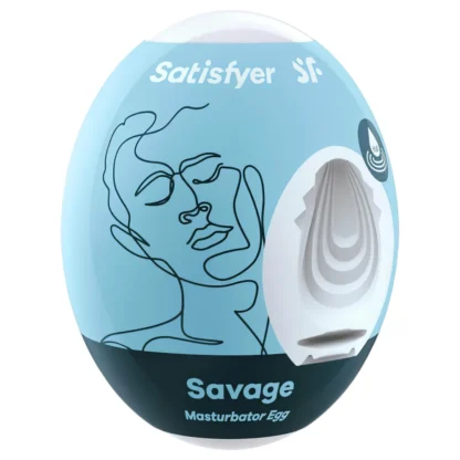 Satisfyer Egg Savage - masturbátor pre mužov - vajíčko - 1 ks