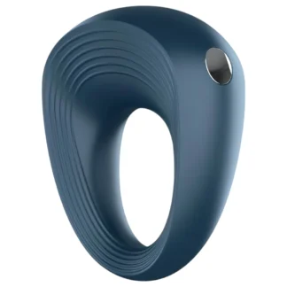 Satisfyer Power Ring - vibračný erekčný krúžok - vodotesný - sivý
